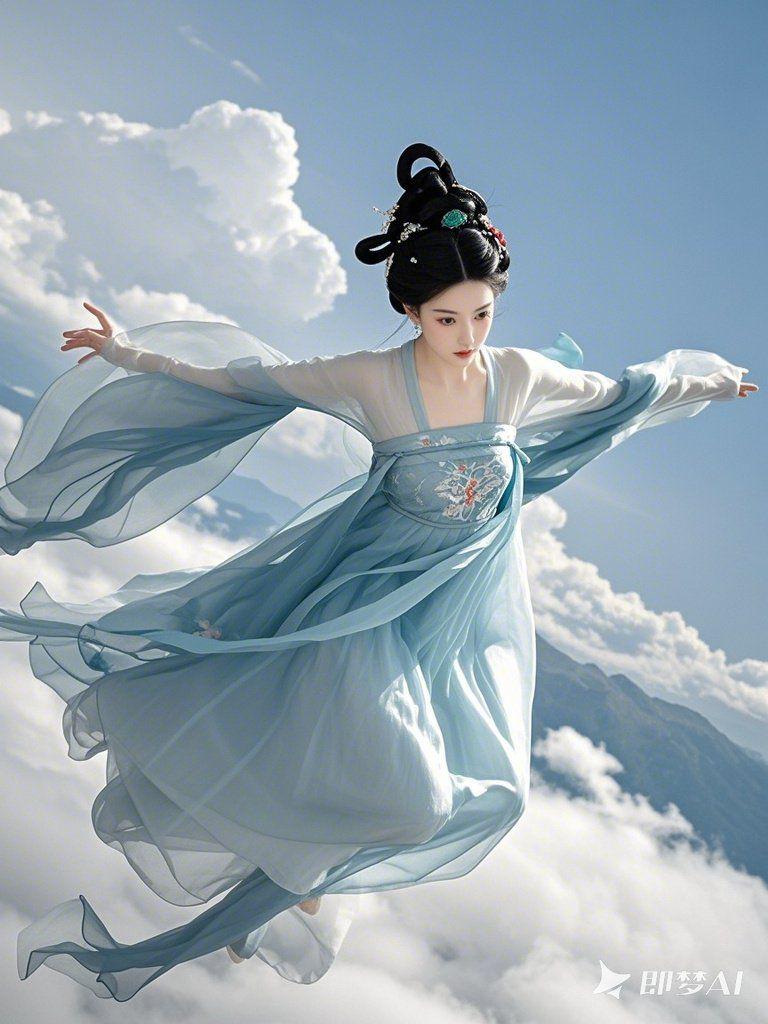 图片[6]-飞天仙女系列AI绘画描述提示词-抖微AI