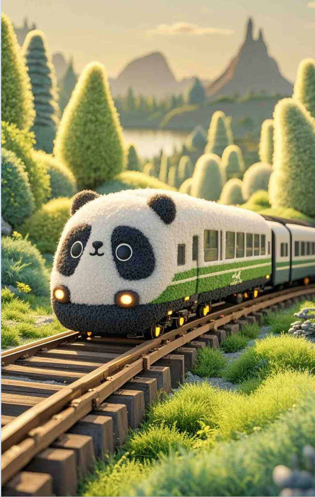 列车系列AI绘画提示词-抖微AI