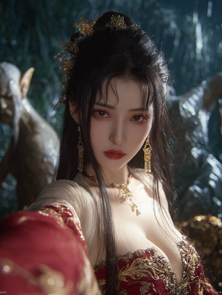 图片[7]-苗疆女孩系列提示词-抖微AI