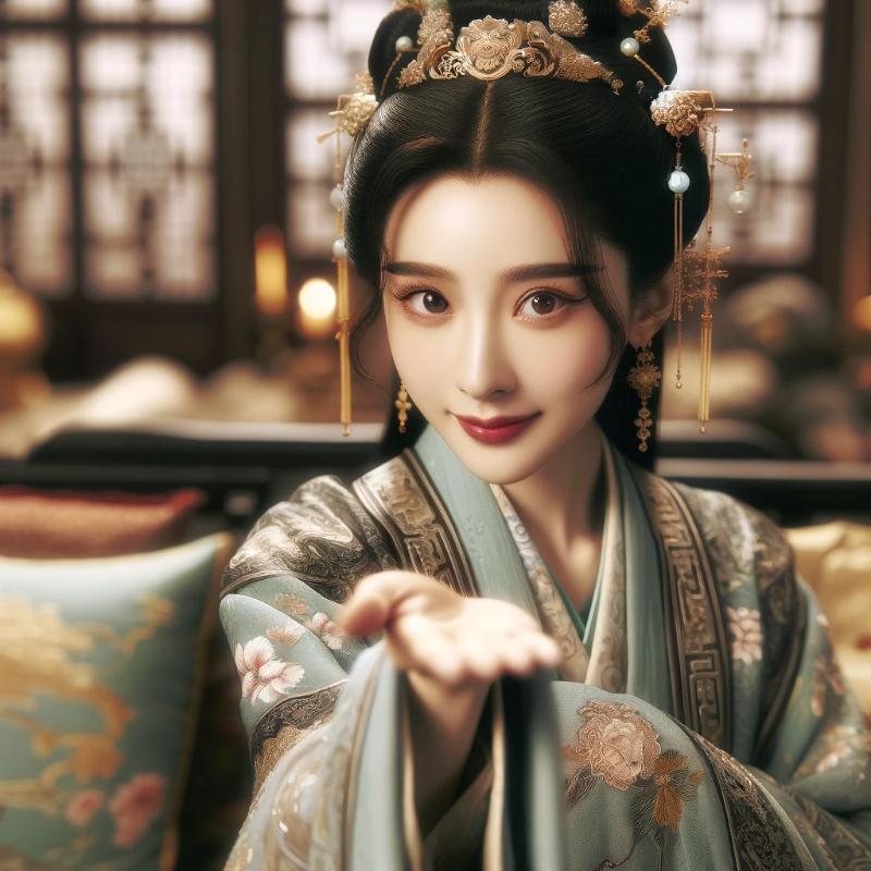 图片[8]-苗疆女孩系列提示词-抖微AI