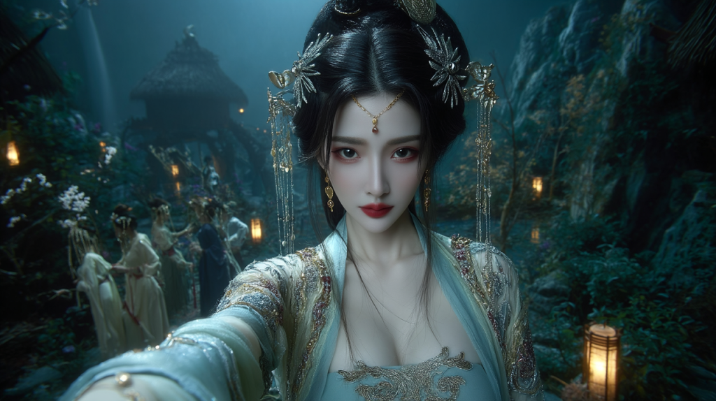 图片[12]-苗疆女孩系列提示词-抖微AI