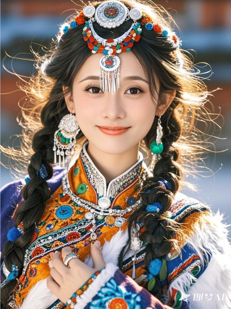 图片[4]-女生写真系列AI绘画提示词-抖微AI