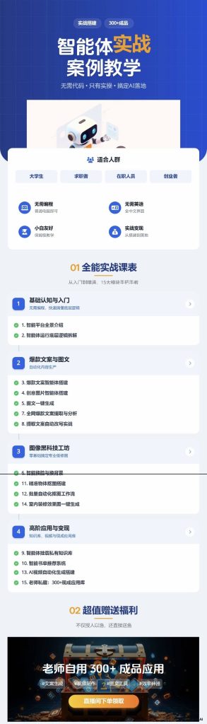 图片[3]-从0到1扣子工作流系列实战训练营（目前更新到48节课）持续更新-抖微AI