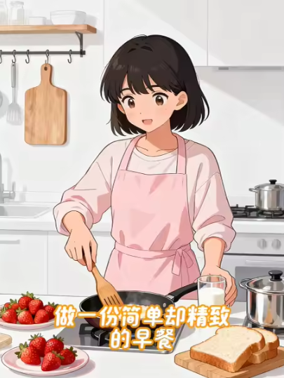 输入主题一键生成治愈独居女孩短视频工作流模板-抖微AI