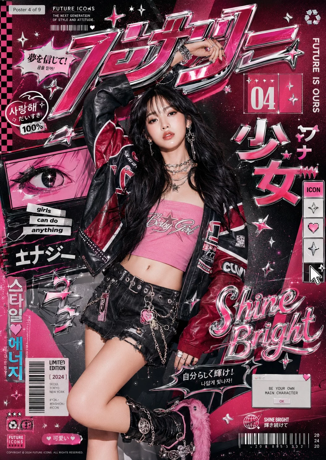 图片[4]-一条通用提示词模板！ChatGPT image 2轻松做爆款Y2K封面-抖微AI