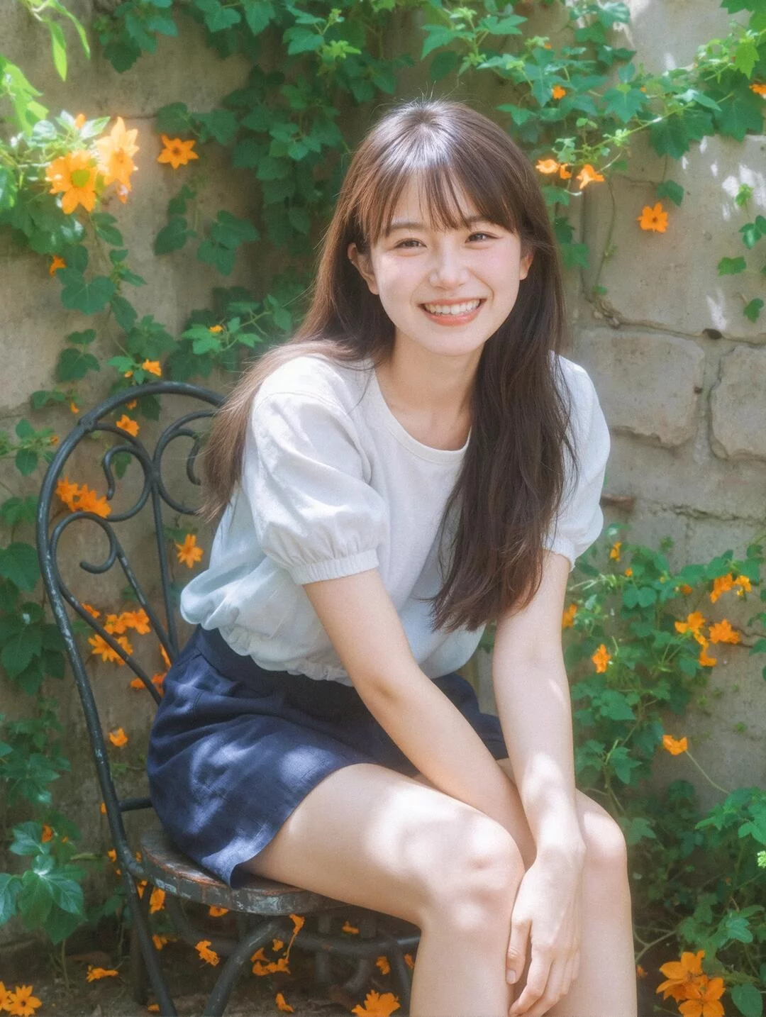 图片[4]-AI 镌刻暖阳风华，9 组清甜少女夏日写真大片出图提示词-抖微AI